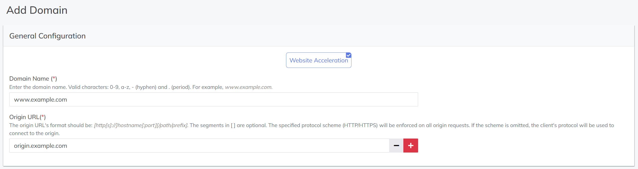 add domain